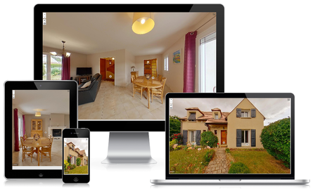 Les visites sont compatibles avec la plupart des ordinateurs, smartphones et tablettes tactiles modernes